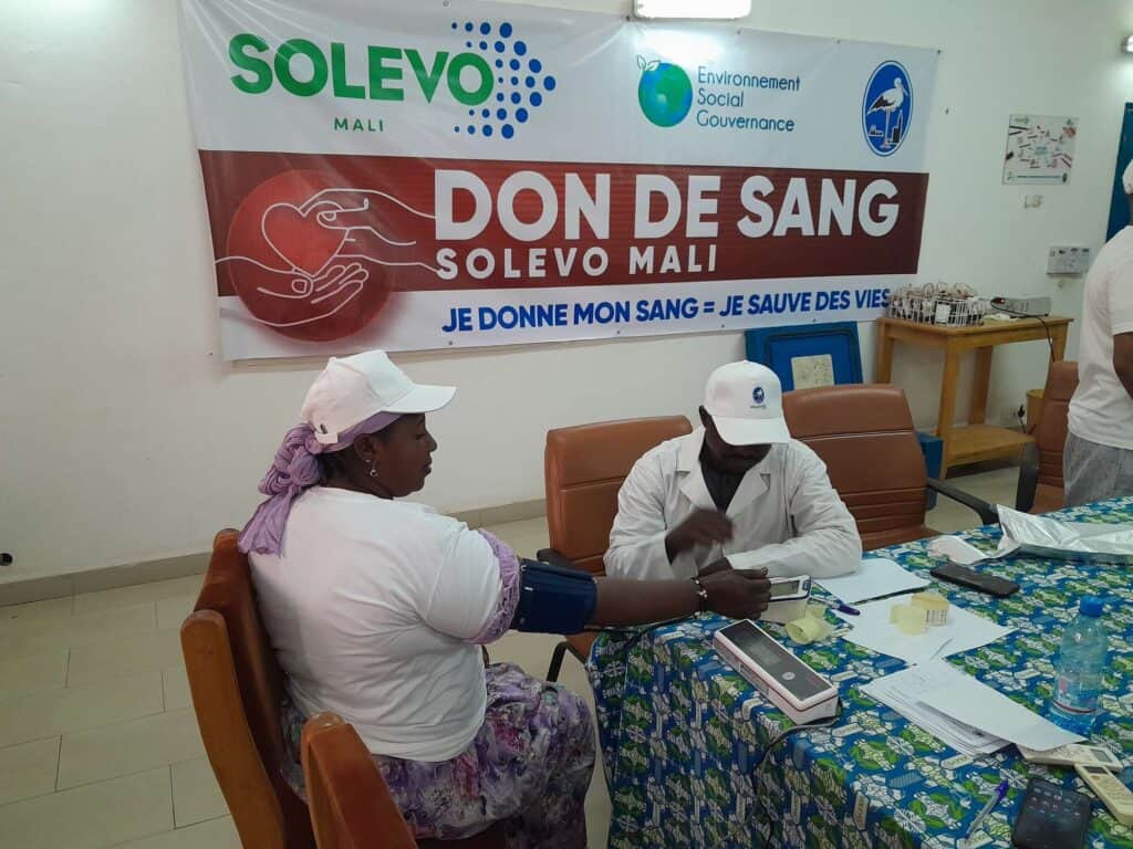 Blood donation Mali